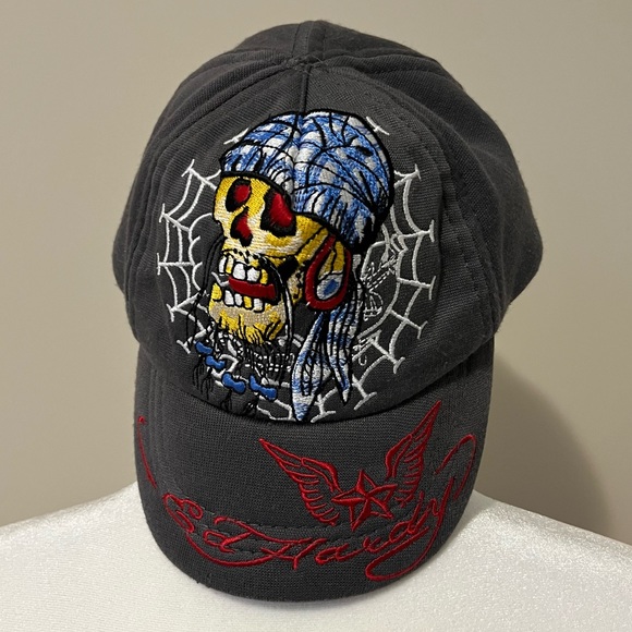Ed Hardy Pirate Baseball Cap - Picture 1 of 6